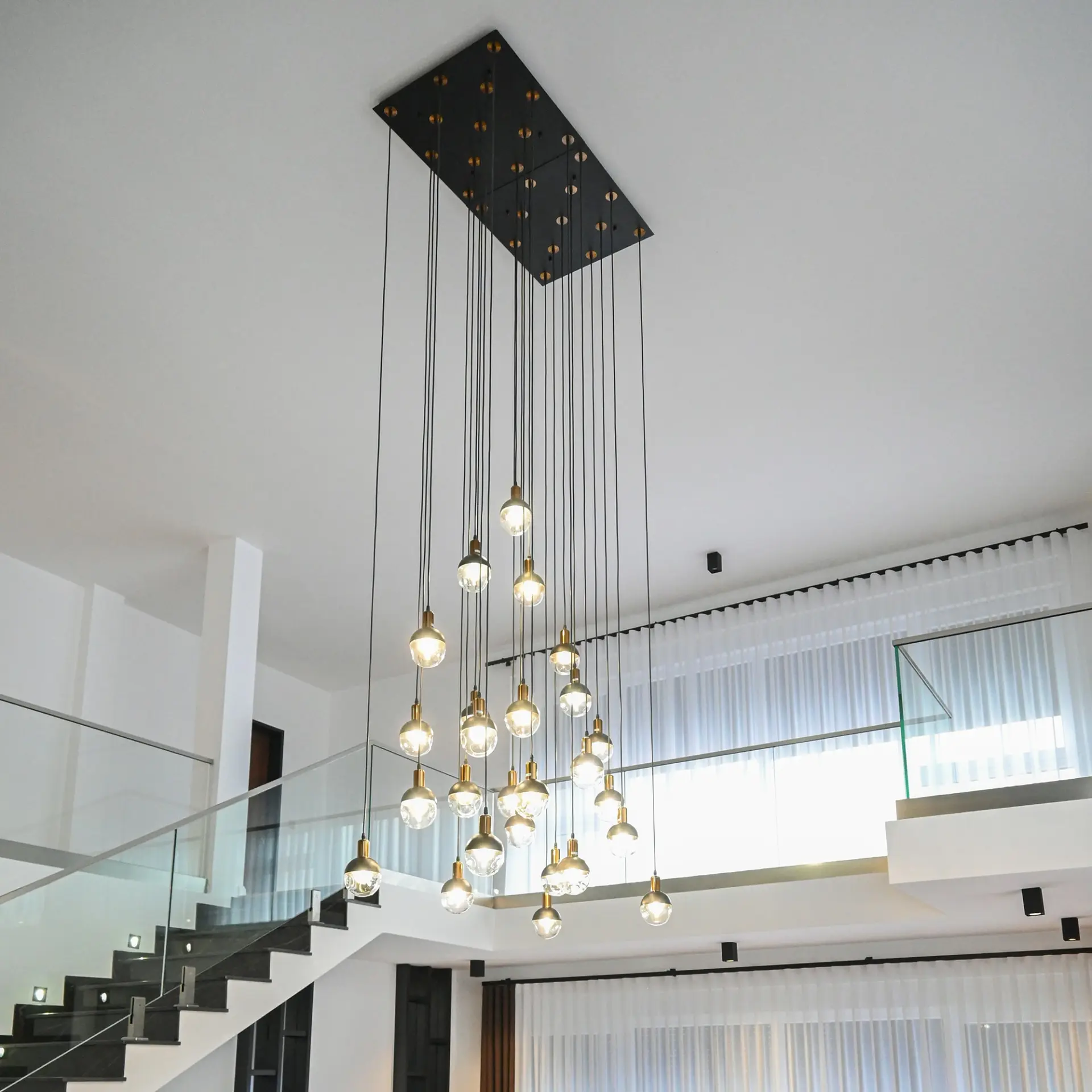 Decorative lighting fixture install