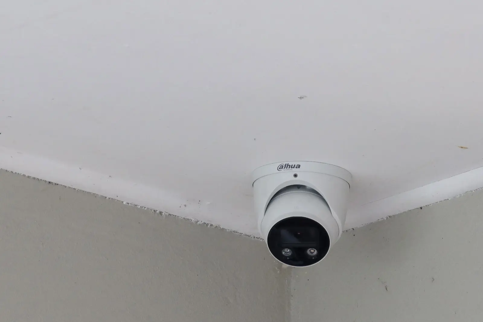 Dahua CCTV dome camera install